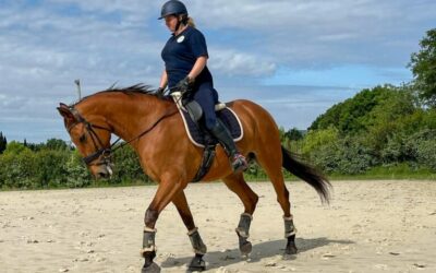 Camille Guibourge brille au concours de dressage de Sisteron